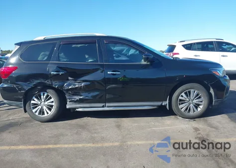 2019 Nissan Pathfinder Sl из США, поврежденный, VIN 5N1DR2MN3KC616040